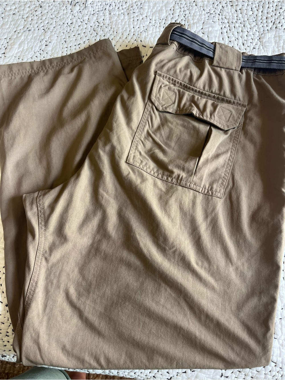 Duluth Trading Company Men’s Hiking Pants Khaki Size 2XL waist 30 Inseam Outdoor